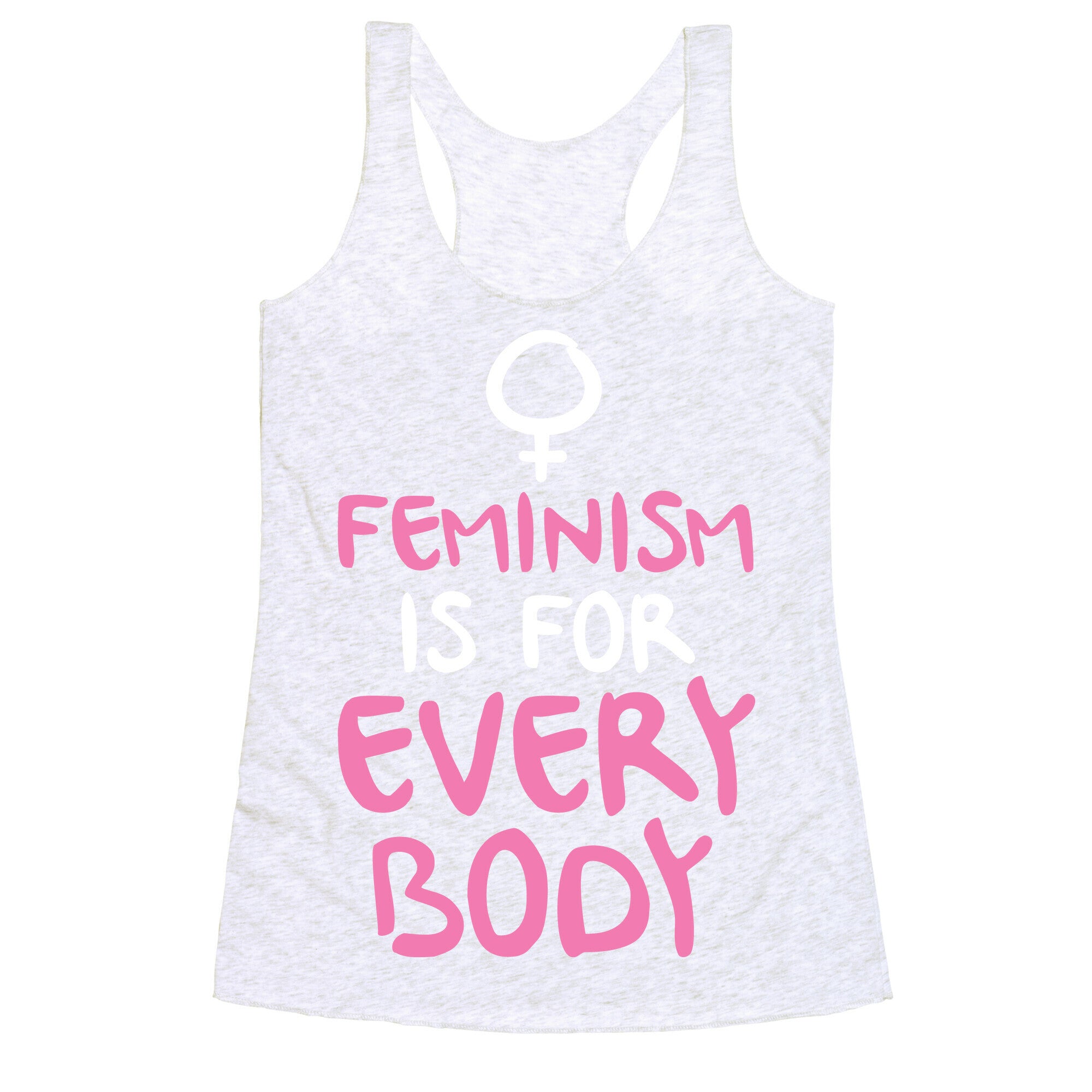 Feminism Is For Everybody Racerback Tank